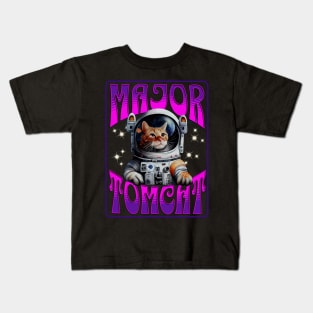 Cat Astronaut – Major Tomcat Kids T-Shirt